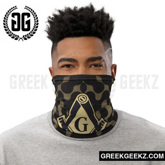 Golden Lodge - Freemason - Neck Gaiter Neck Gaiter