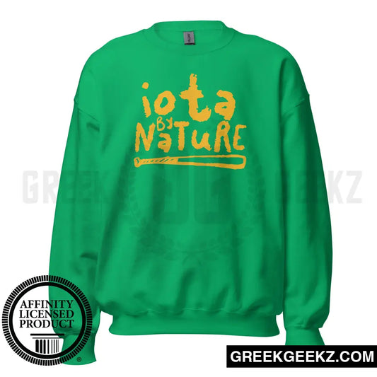 Iota By Nature - Iota Phi Theta Fraternity - Sweatshirt Green / S Sweatshirt