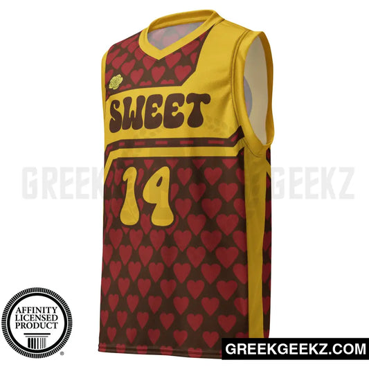 ISI Sweetie - Iota Sweethearts - Basketball Jersey Brown / XS Basketball Jersey