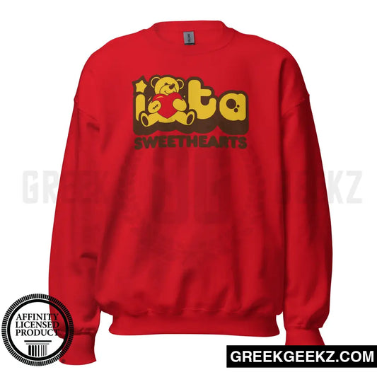 Love Bear - Iota Sweethearts - Sweatshirt Red / S Sweatshirt