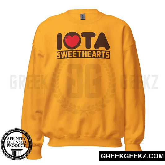 Love Bug - ISI - Iota Sweethearts - Sweatshirt Gold / S Sweatshirt