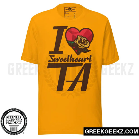Sisterhood - Iota Sweethearts - T-Shirt Gold / S T-Shirt