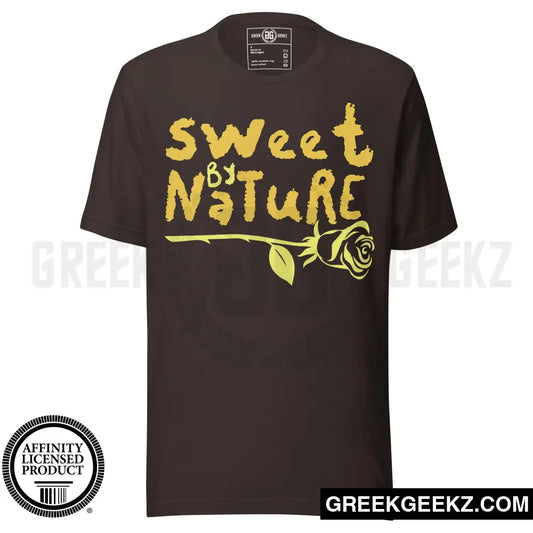 Sweet By Nature - Iota Sweethearts - T-Shirt Brown / S T-Shirt