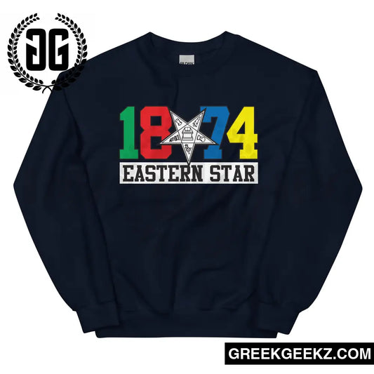 The Foundation - Eastern Star - Sweatshirt Navy / S Sweatshirt