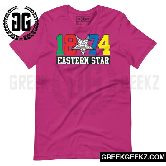 The Foundation - Eastern Star - T-Shirt Dark Pink / S T-Shirt