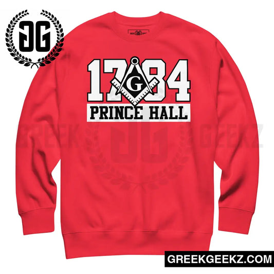 The Foundation - Prince Hall - Sweatshirt Red/White / S Sweatshirt