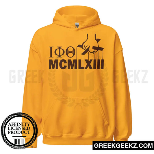 The GOD Father - Iota Phi Theta Fraternity - Hoodie Gold / S Hoodie