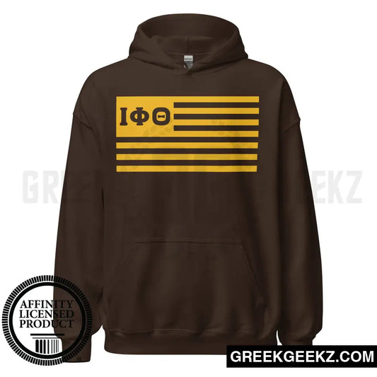 The ΙΦΘ Marathon - Iota Phi Theta Fraternity - Hoodie Brown / S Hoodie
