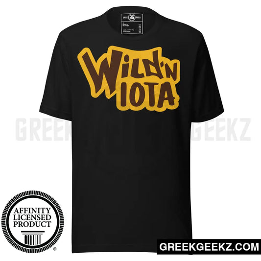 Wild ’N Iota - Iota Phi Theta Fraternity - T-Shirt Black / XS