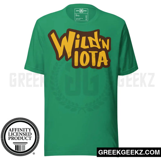 Wild ’N Iota - Iota Phi Theta Fraternity - T-Shirt Green / XS